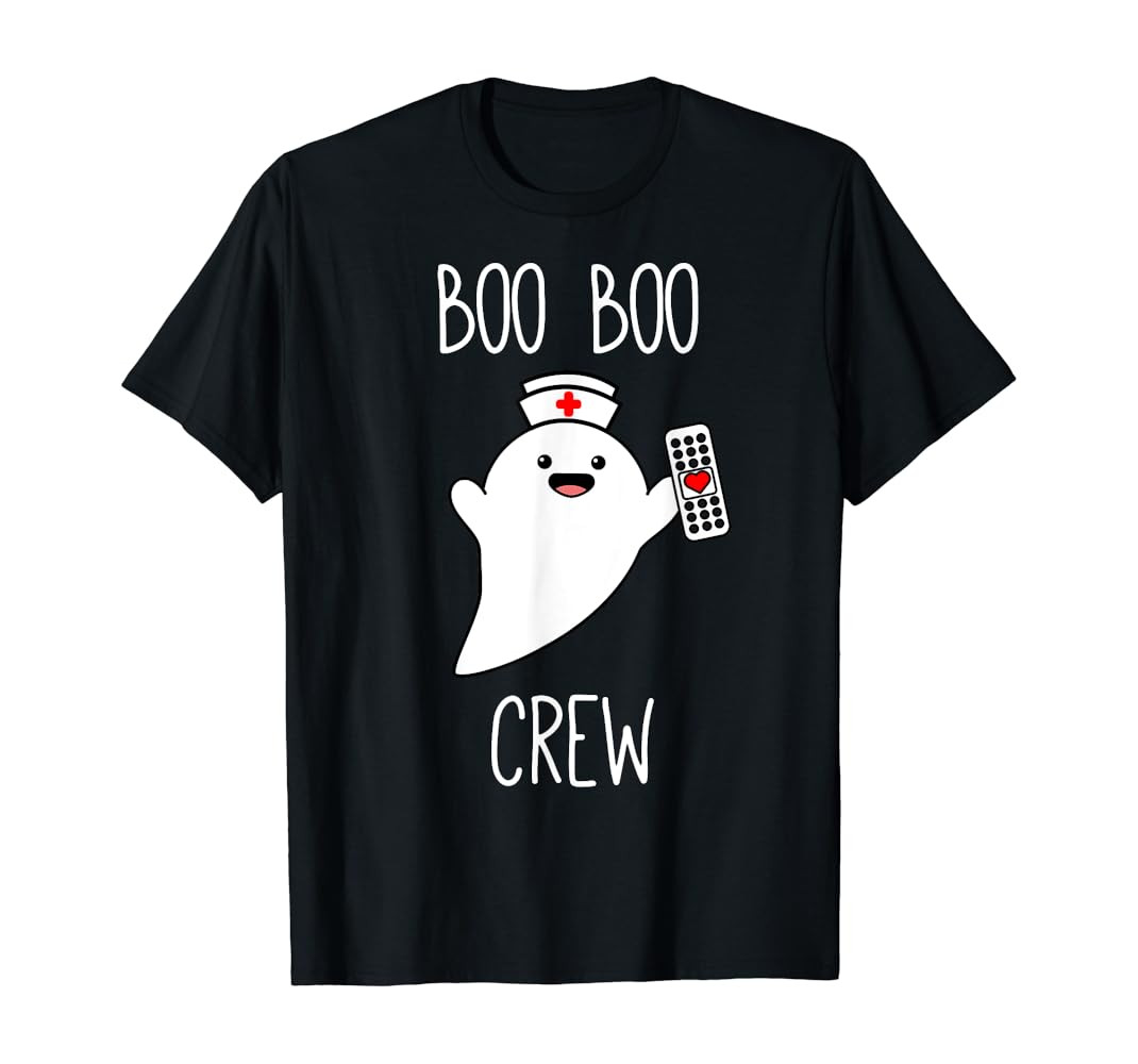 Boo Boo Crew, Halloween Nurse Costume T-Shirt | Amazon (US)