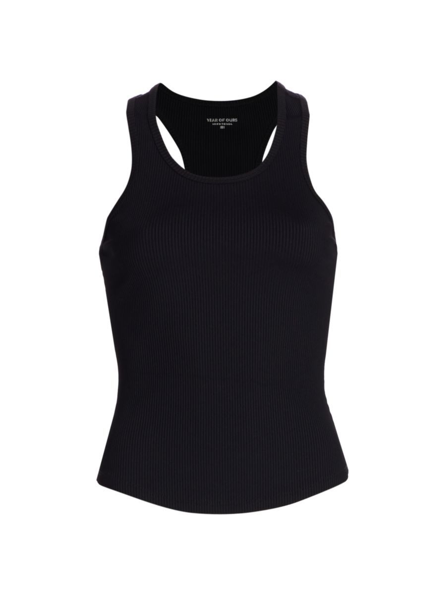 Sporty Ribbed Tank Top | Saks Fifth Avenue