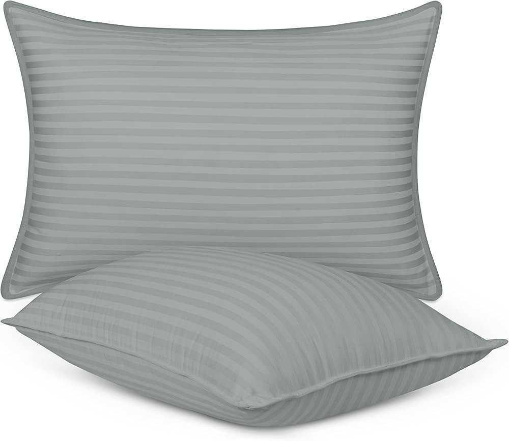 Utopia Bedding Bed Pillows for Sleeping Queen Size (Light Grey), Set of 2, Cooling Hotel Quality,... | Amazon (US)