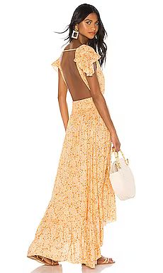 Tiare Hawaii New Moon Maxi Dress in Love Spell Creme from Revolve.com | Revolve Clothing (Global)