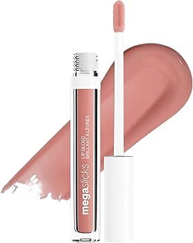 wet n wild Mega Slicks Lip Gloss | Long Lasting | Hyaluronic Acid | High Shine | Love Language | Amazon (US)