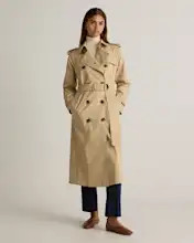 Comfort Stretch Long Trench Coat | Quince