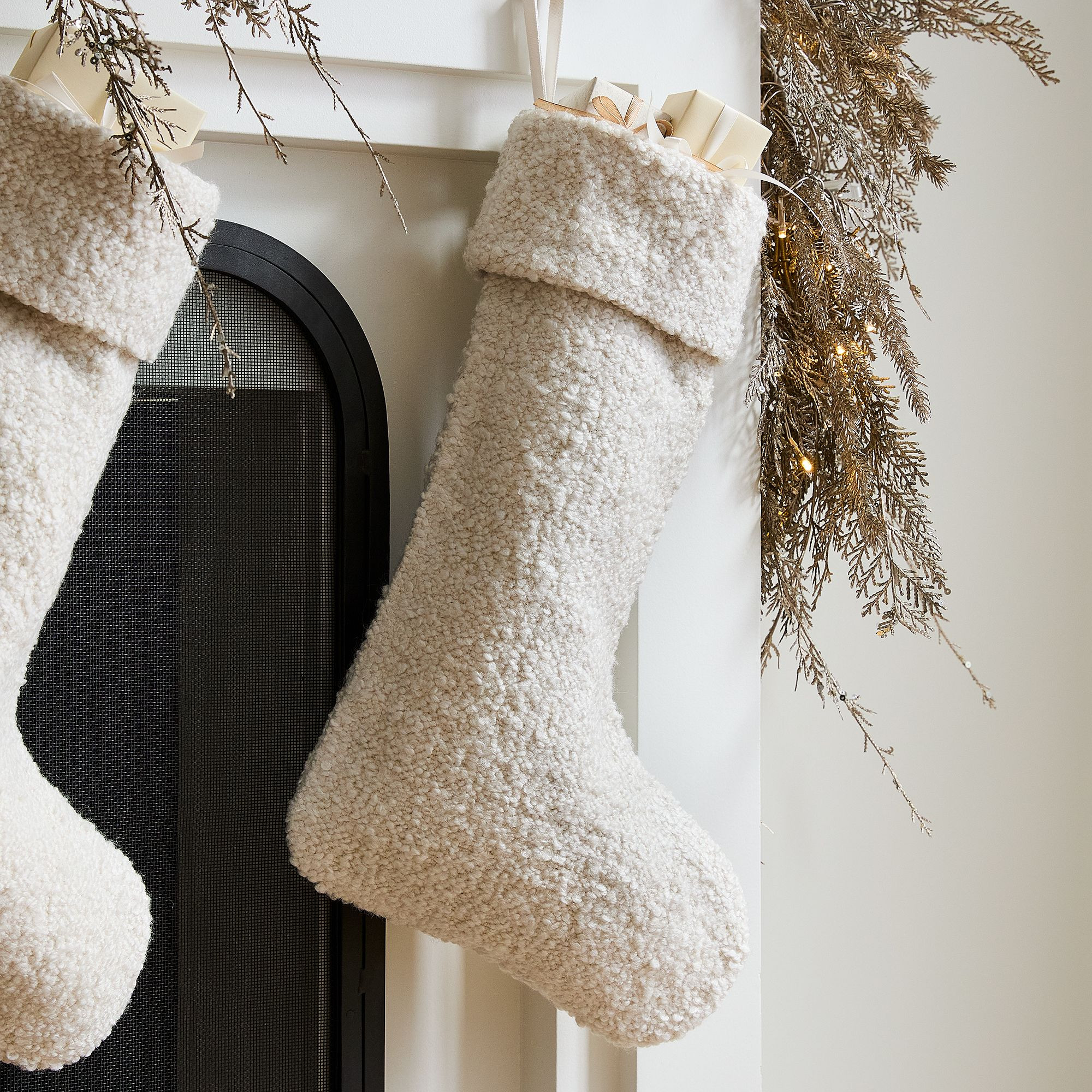 Boucle Stocking | West Elm (US)