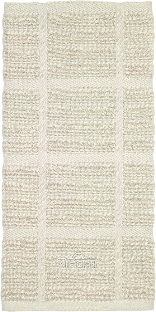 All-Clad Solid Kitchen Towel: Highly Absorbent, Super Soft Long Lasting - 100% Cotton, 17"x30" Te... | Amazon (US)