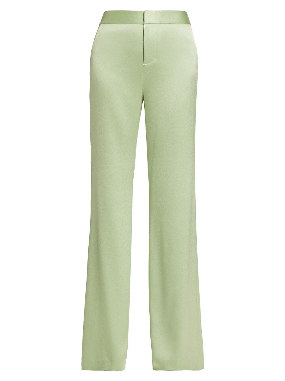 Deanna Satin Boot-Cut Pants | Saks Fifth Avenue