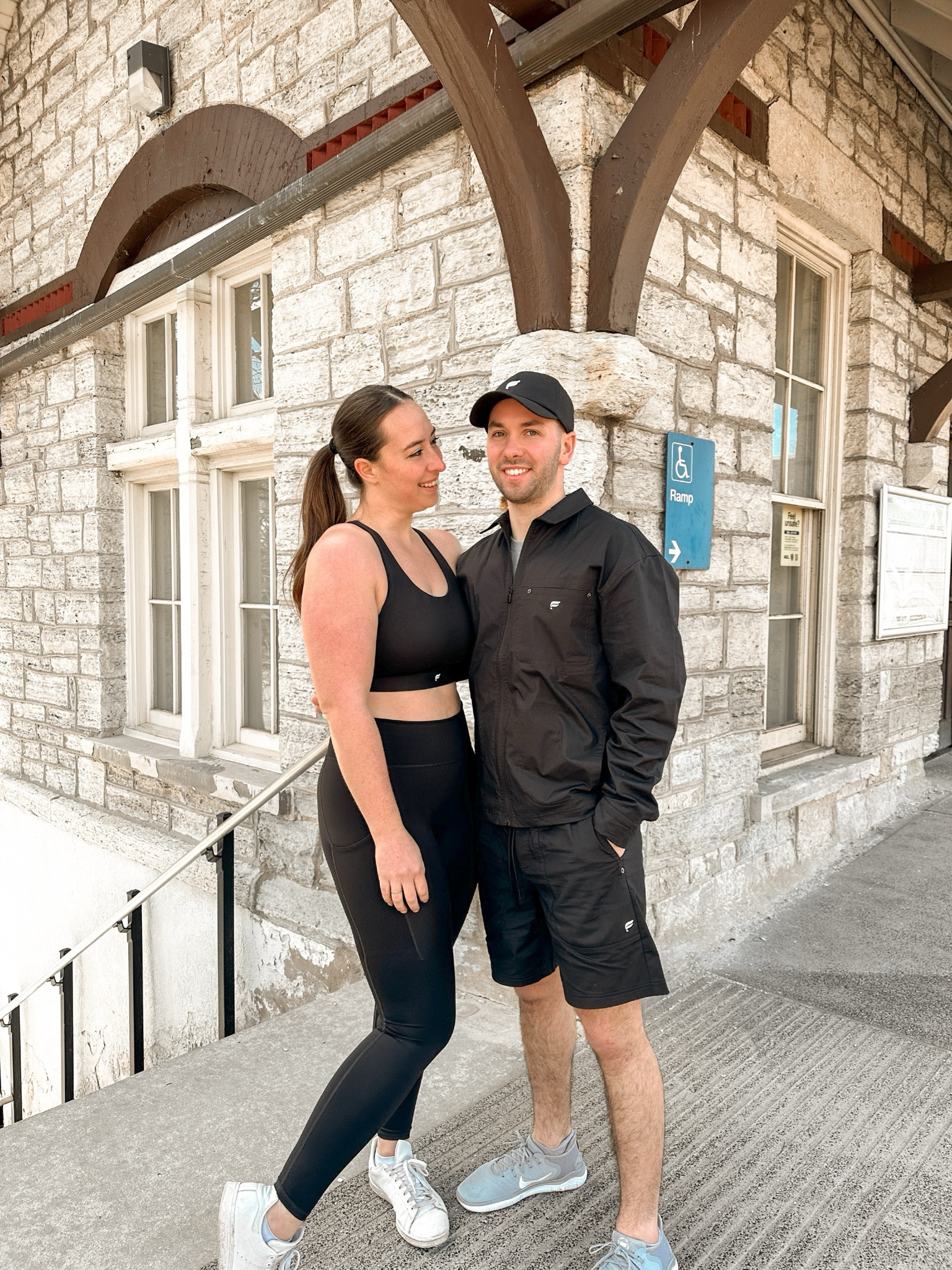 couples fabletics outfit, the heights jacket, motion365+ leggings with pocketts

#LTKfindsunder100 #LTKstyletip