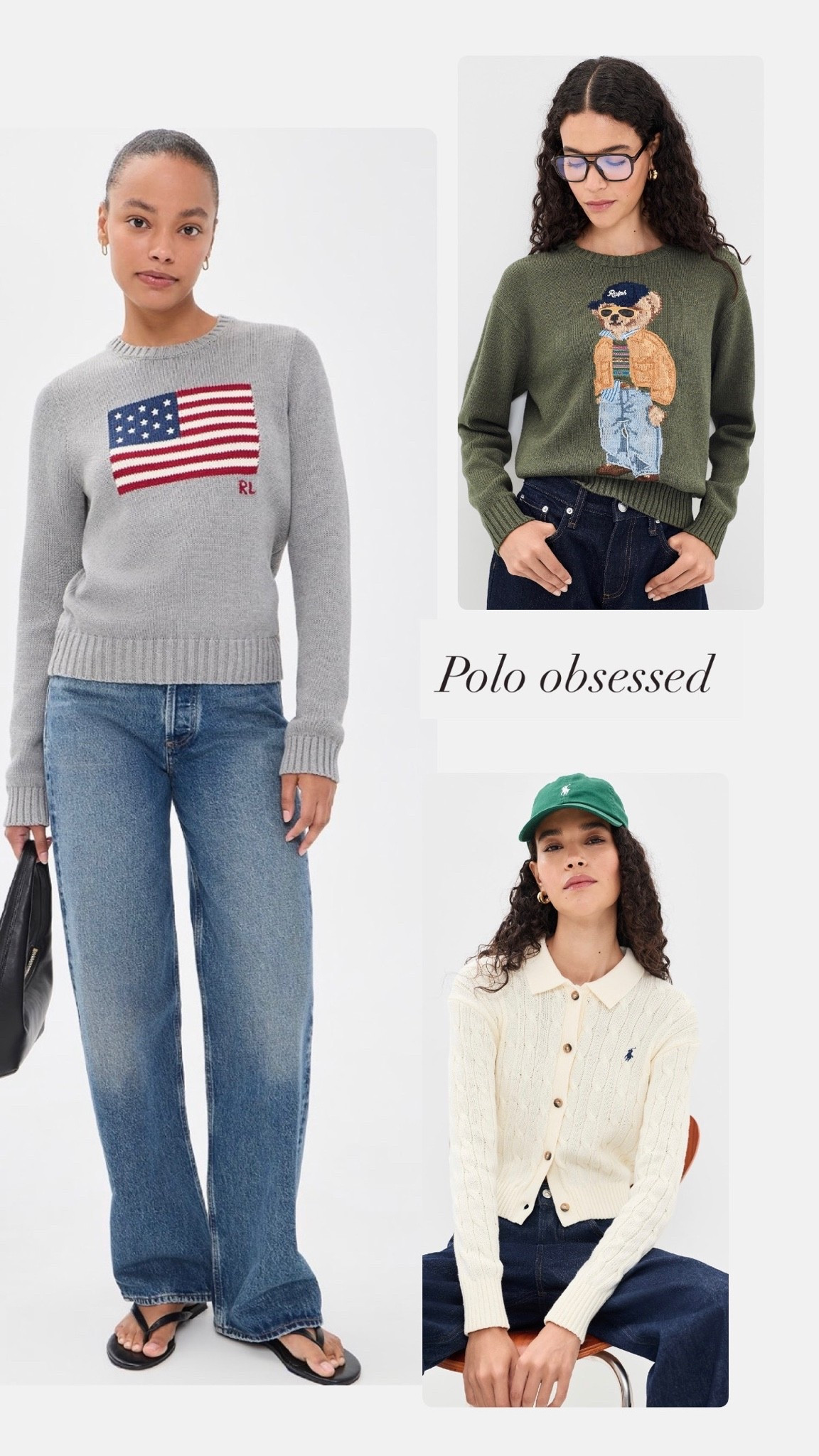 These are the cutest Ralph Lauren sweaters of the szn and you should take your pic right n — daily edit cover from Found by Em
