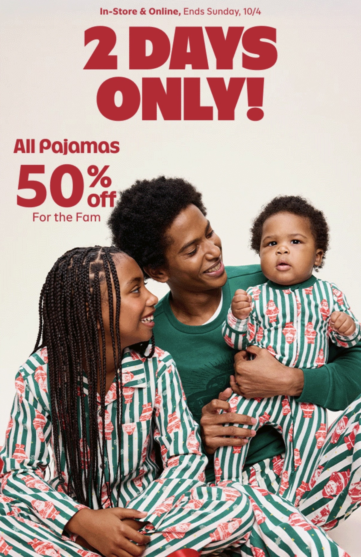 OLD NAVY IS DOING 50% OFF ALL PAJAMAS! 🎄🎅🏽😍

THAT INCLUDES THE CHRISTMAS PAJAMAS TOO! ❤️🎄 If you’ve been waiting to grab matching family pajamas, THIS IS YOUR SIGN!

Pajamas for BABIES, TODDLERS, KIDS AND ADULTS, and they’re ALL 50% OFF! 👨‍👩‍👧‍👦

I linked all my favorites on my LTK! 🛍️

#OldNavy #ChristmasPajamas #FamilyPajamas #LTKFinds

#LTKSaleAlert #LTKSeasonal #LTKKids