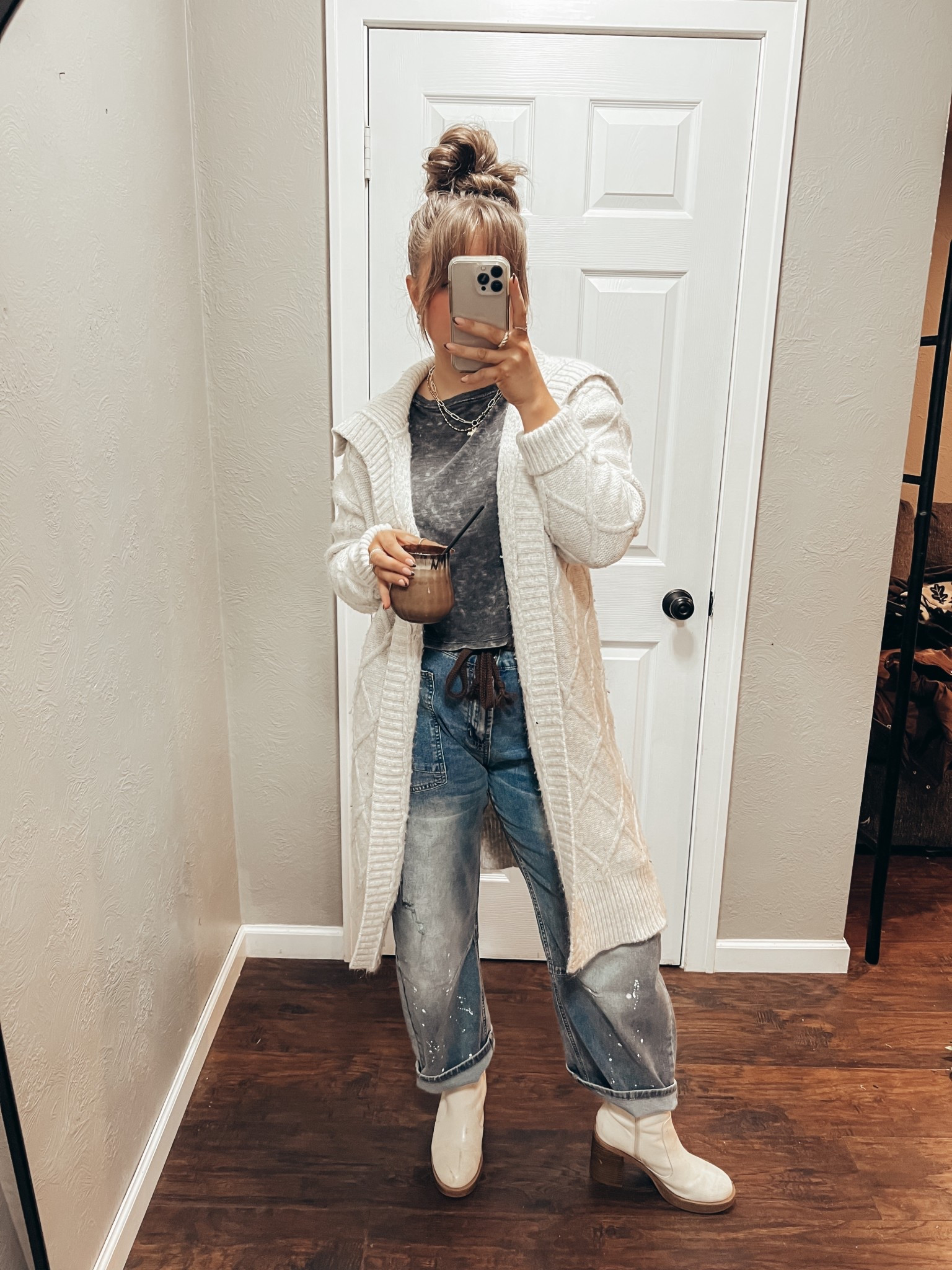 Fall ootd. The cardigan is originally from Mejier last year. I attached similar items

#LTKU #LTKStyleTip #LTKMidsize