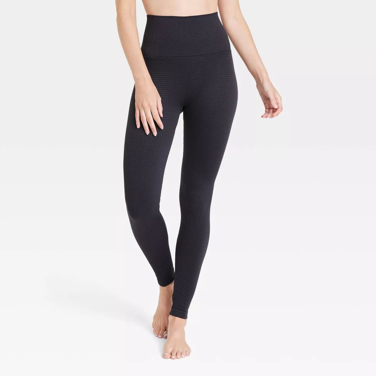 Women's Ultra High-Rise Seamless Waffle Leggings 26" - All in Motion™ | Target