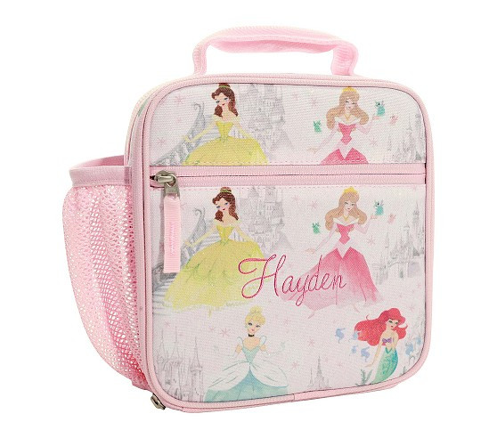 Mackenzie Disney Princess Castle Shimmer Lunch Boxes | Pottery Barn Kids
