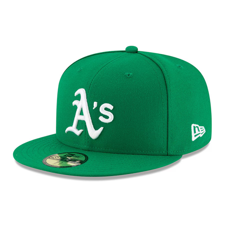 Athletics New Era Alt Authentic Collection On-Field 59FIFTY Fitted Hat - Green | Lids