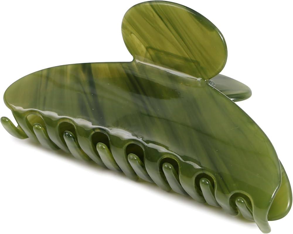 Large Acetate Hair Claw Clips 4 Inch, Cute Non-Slip Hair Claws for Women Fine & Thick Hair, Ideal... | Amazon (US)