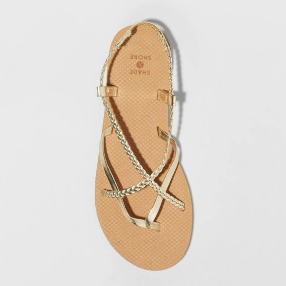Women's Cami Braided Thong Sandals - Shade & Shore™ | Target