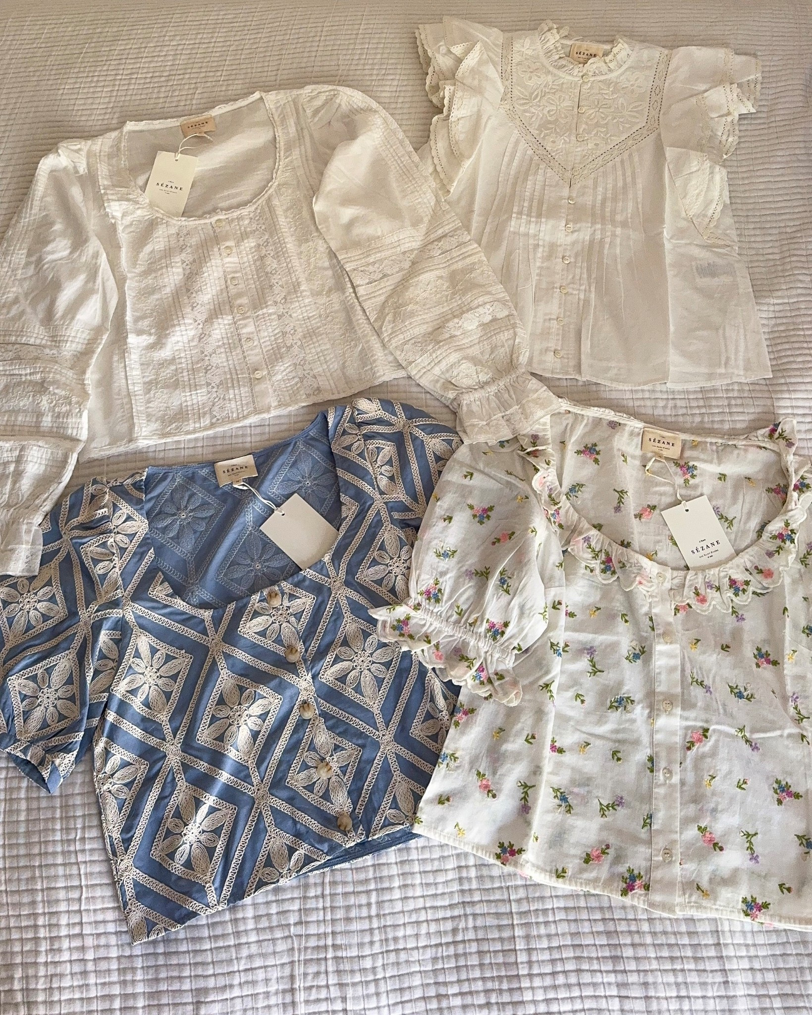 sezane’s spring collection is everything!!!💐 I always order my true size☺️ 

#LTKootd #LTKdayinmylife