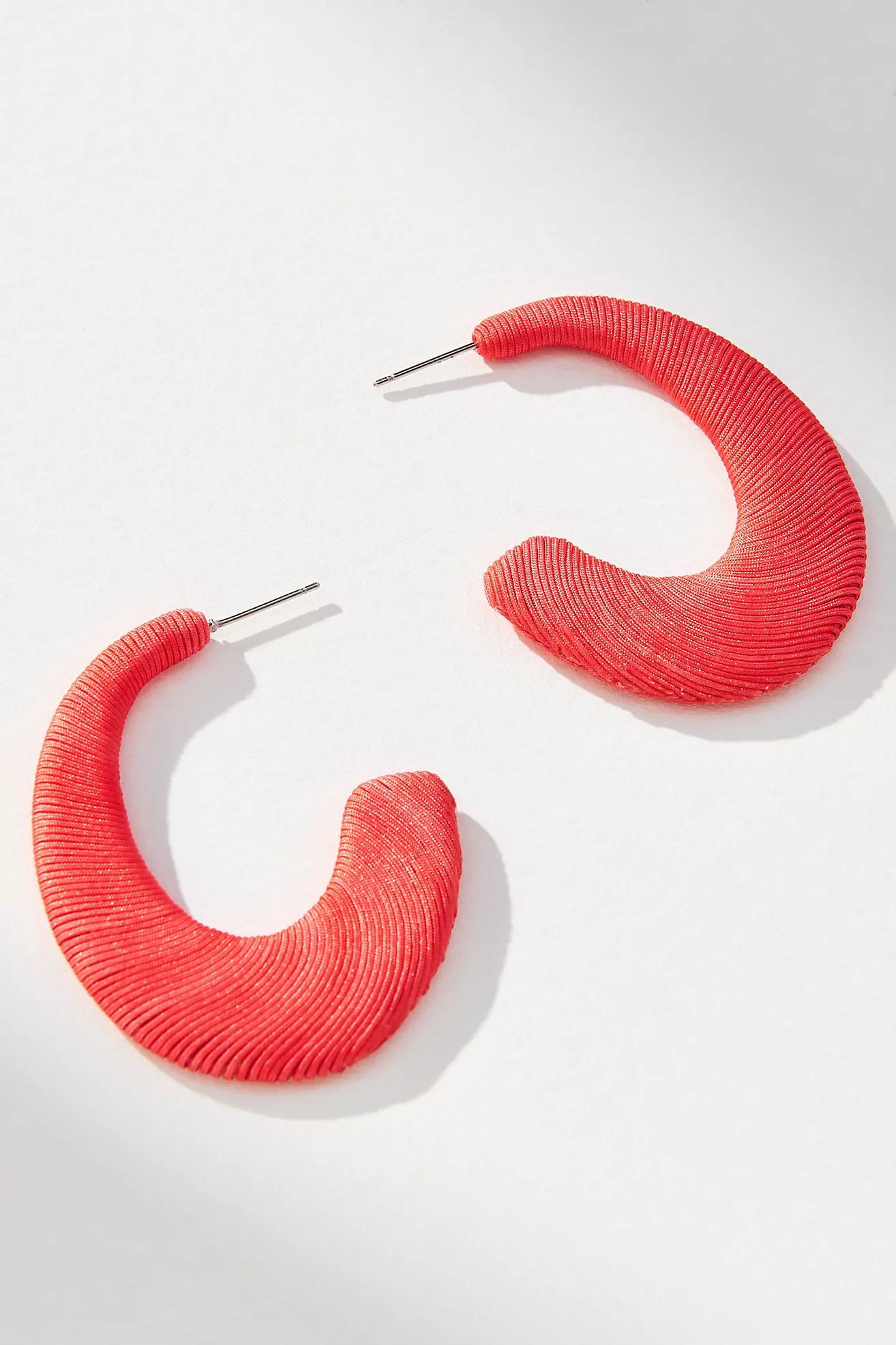 Wrapped Hoop Earrings | Anthropologie (US)