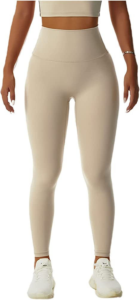 Womens High Waist Butt Lift Yoga Pants Seamless Stretch Quick Dry Leggings Fitness Sport Gym Runn... | Amazon (US)