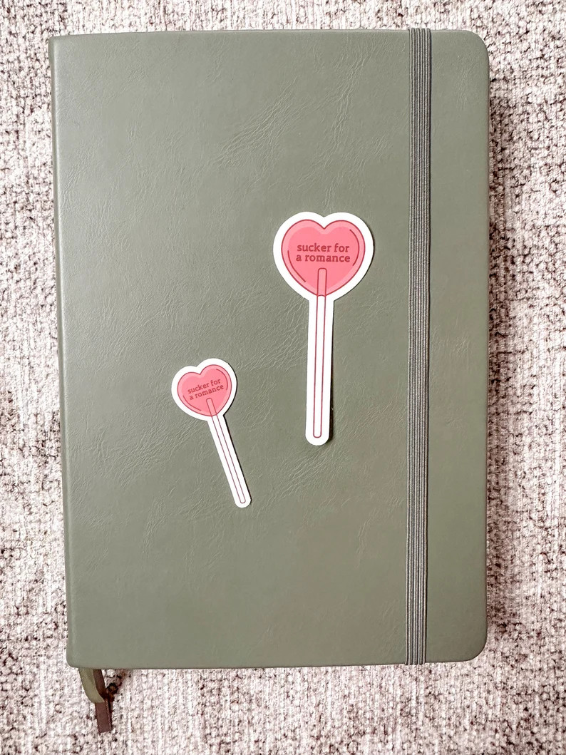 Sucker for Romance Sticker | Etsy (US)