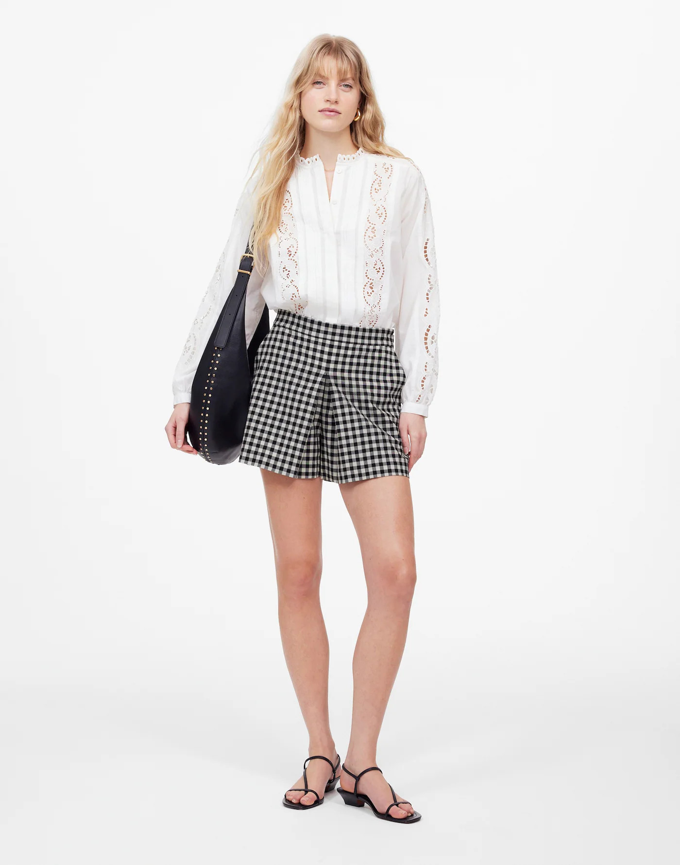 Gingham Mini Skort | Madewell | Madewell