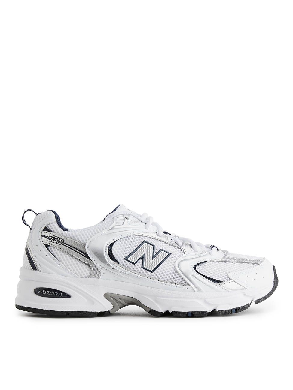 New Balance 530 Trainers - White/Indigo - Shoes - ARKET GB | ARKET (US&UK)