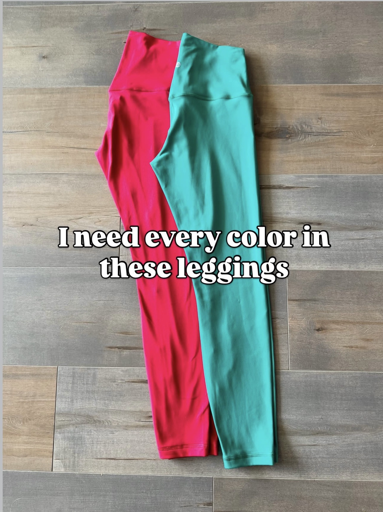 Festive colored leggings perfect for staying cozy this holiday season! No seam, butter soft, comfortable, workout wear, pilates outfit, affordable look for less women's activewear, Amazon fashion.  

 #LTKHoliday #LTKActive #LTKFindsUnder50