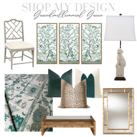 Green grandmillennial decor #grandmillennial #traditionaldesign #chinoiserie Tradition of rug, burled wood coffee table, pagoda mirror 
Foo dog lamp #walmarthome Ballard design, dining room, chinoiserie chair, chinoiserie panels, decorative pillows #homedecor 

Follow my shop @JillCalo on the @shop.LTK app to shop this post and get my exclusive app-only content!

#liketkit #LTKhome #LTKsalealert #LTKstyletip
@shop.ltk
https://liketk.it/3Z9nP

#LTKhome #LTKstyletip #LTKsalealert
