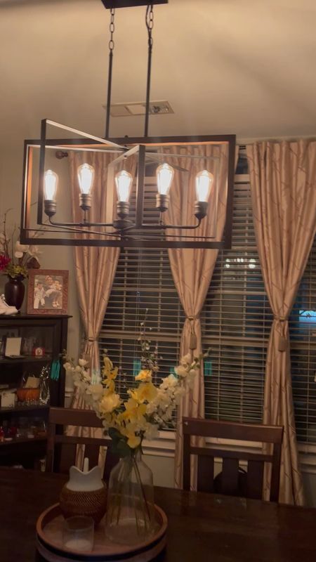 Upgrade your home decor with this beautiful 5-Light Pendant! We purchased the matching 3-light pendant for our entry way. 😍

#LTKsalealert #LTKhome #LTKunder100