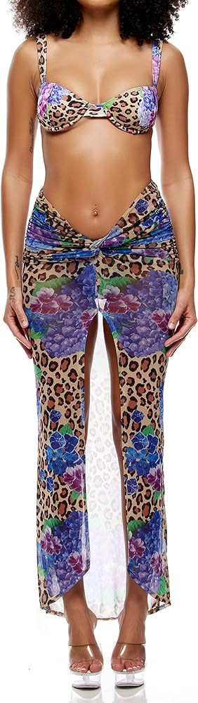 Forplay Women's Calabria Mesh Pool Maxi Skirt | Amazon (US)