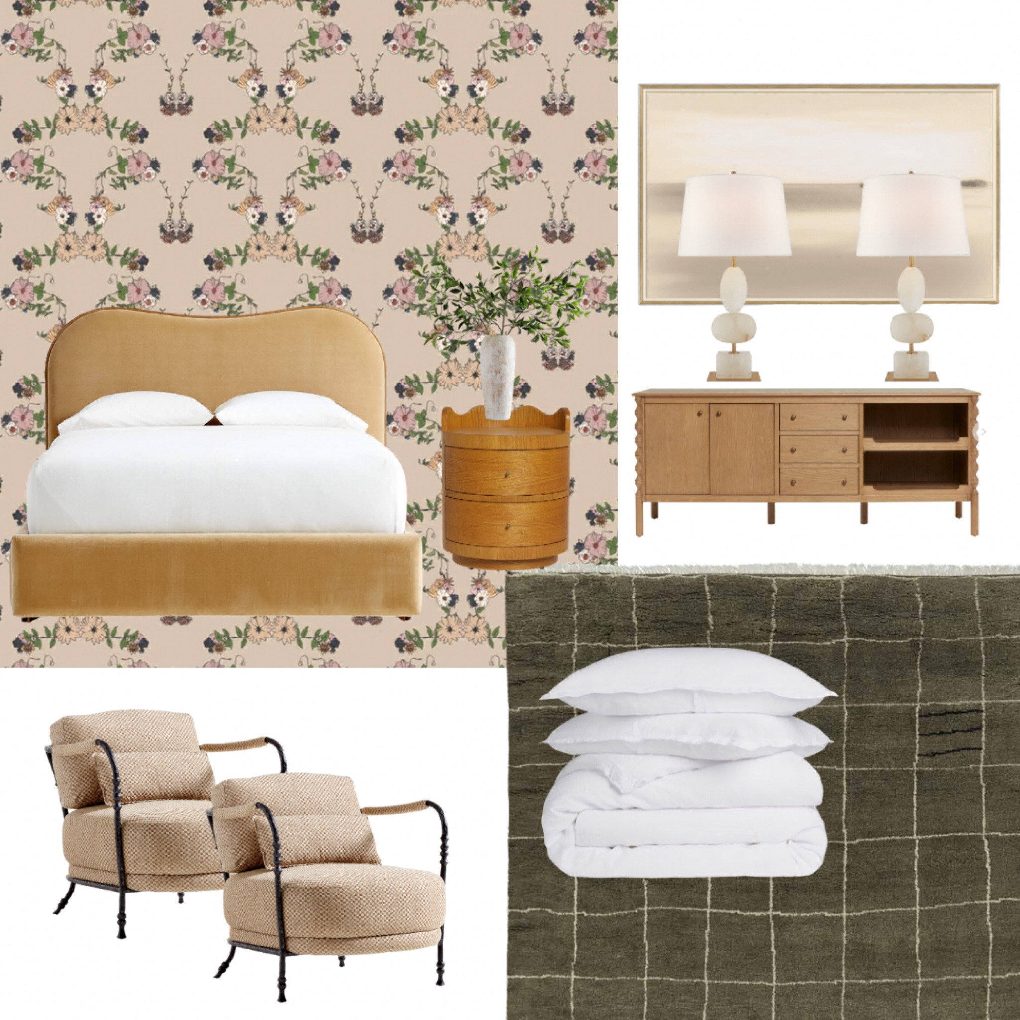 A moody, earthy bedroom 

#LTKsalealert #LTKstyletip #LTKhome