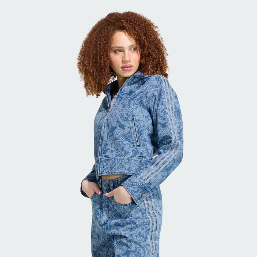 ADIDAS LIBERTY LONDON FIREBIRD DENIM TRACKTOP | adidas (US)