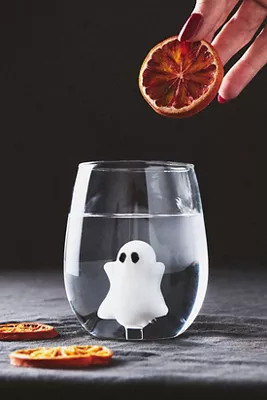Eerie Stemless Wine Glass(1) Reviews$16.00Color: GHOSTFitStandardSizeWine GlassQty12345678910 Add... | Anthropologie (US)