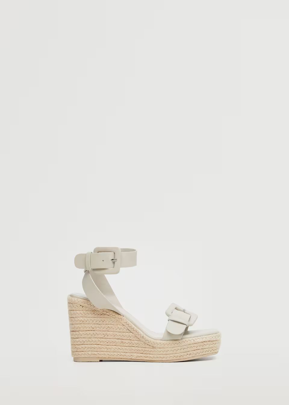 Wedge buckle sandals | MANGO (US)