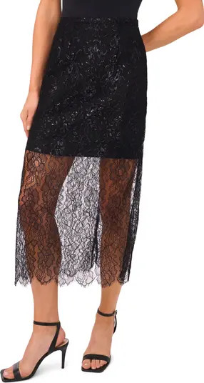 CeCe Lace Midi Skirt | Nordstrom | Nordstrom