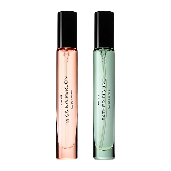 PHLUR Missing Person Eau de Parfum & Father Figure Eau de Parfum - Travel Size Perfume (9.5mL) | Amazon (US)