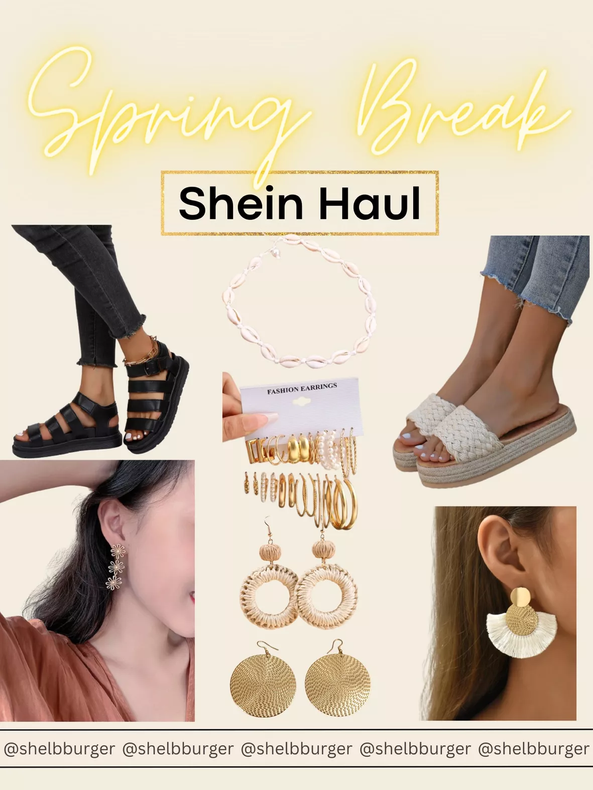 SHEIN JEWELRY, PURSES AND SHOES HAUL