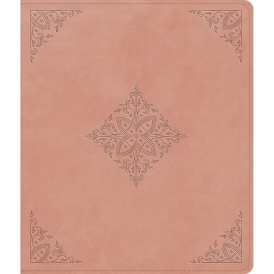 ESV Journaling Bible, Red Letter (Trutone, Blush Rose, Fleur-De-Lis Design) - by  Esv Bibles (Leather Bound) | Target