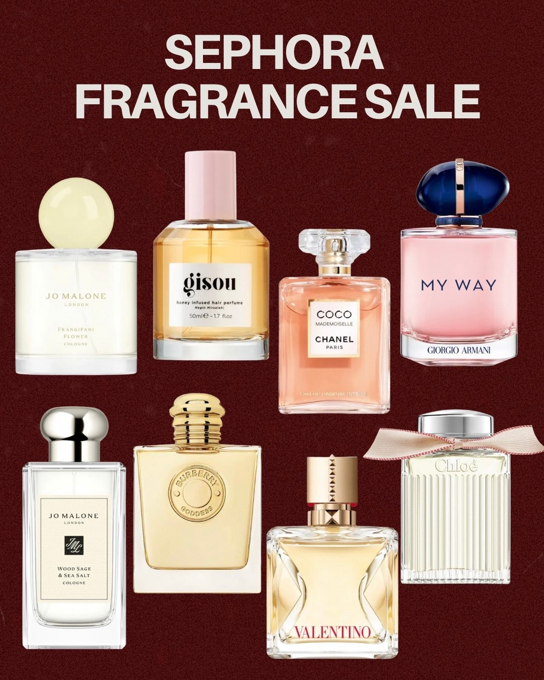 Sephora fragrance sale
Use code: savescents for 20% full size fragrance 

#LTKSaleAlert #LTKHoliday #LTKBeauty