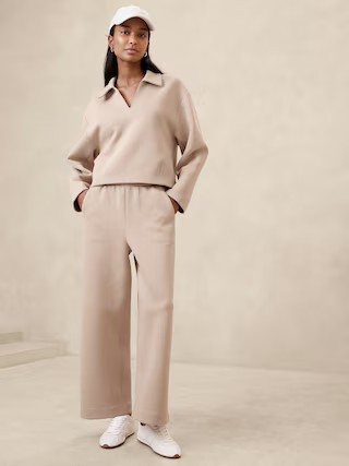 Scuba Popover Sweatshirt | Banana Republic Factory | Banana Republic Factory