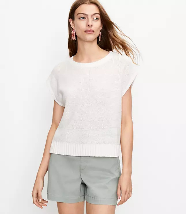 Muscle Sweater Tee | LOFT