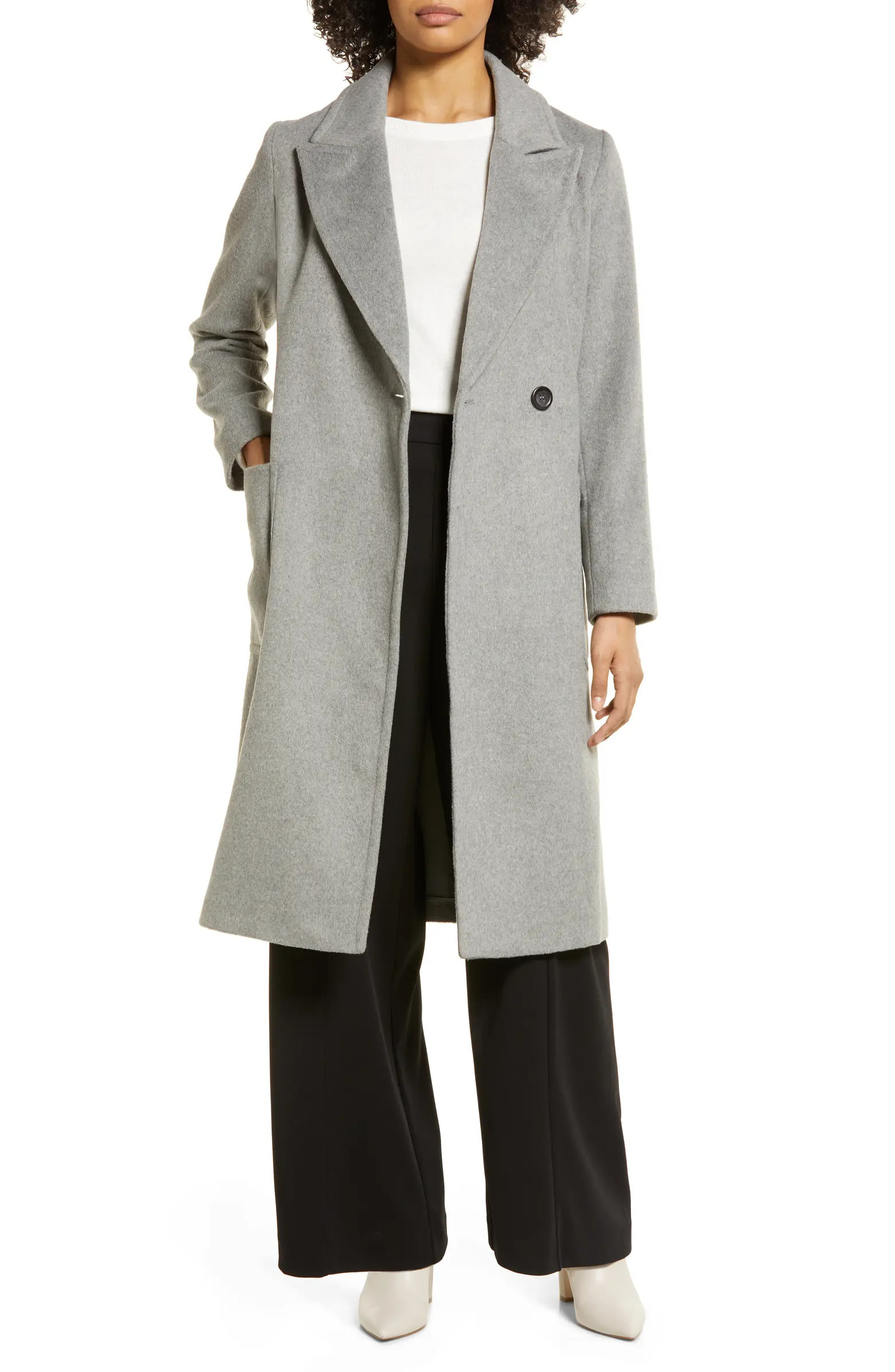 Belted Longline Coat | Nordstrom