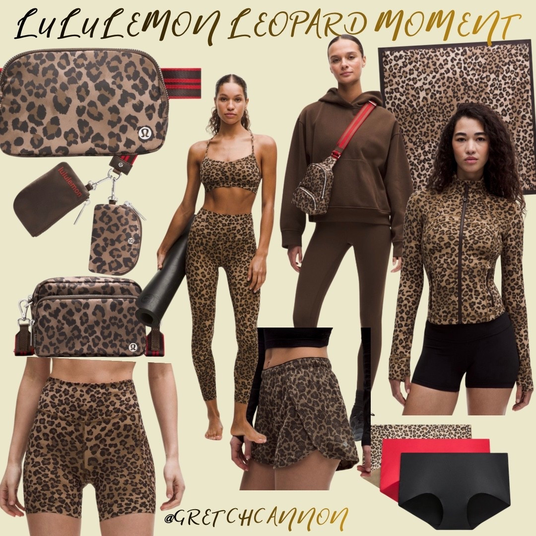 New arrivals - Lululemon is having a leopard moment! 🤎

#LTKfitnessgoals #LTKActive #LTKootd
