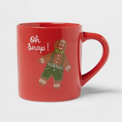 16oz Stoneware Oh Snap! Mug - Threshold™ | Target