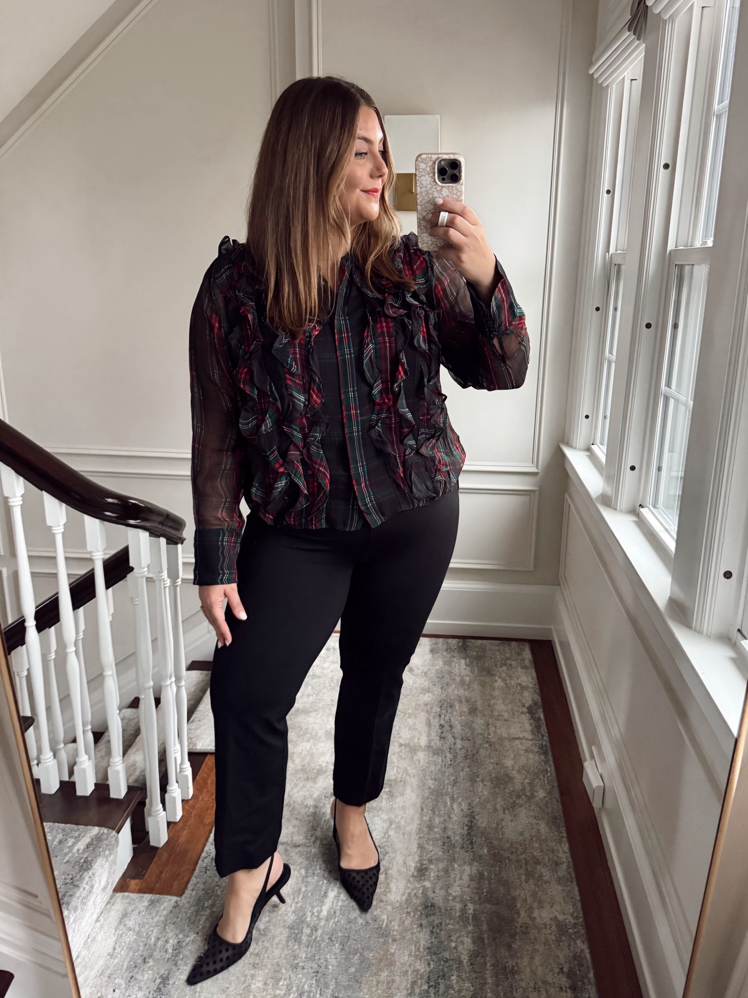 The perfect work outfit for the fall! Wearing size XXL in top, 1X in pants. 

#LTKWorkwear #LTKSaleAlert #LTKCyberWeek