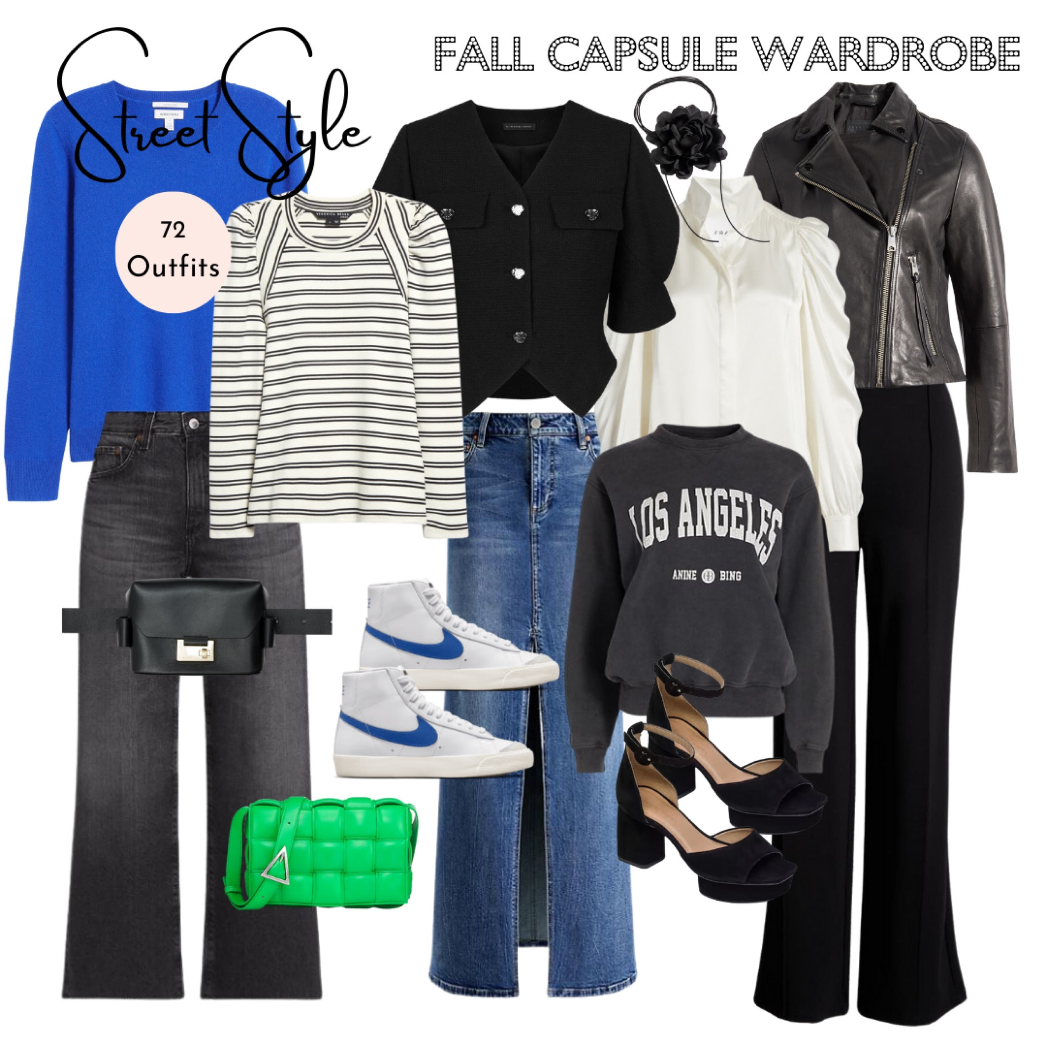 See all the outfits you can make, and download the 72 page. Look back on closetchoreography.com.