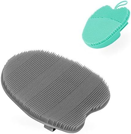 INNERNEED Soft Silicone Face Brush Cleanser and Massager Manual Facial Cleansing Scrubber, with S... | Amazon (US)