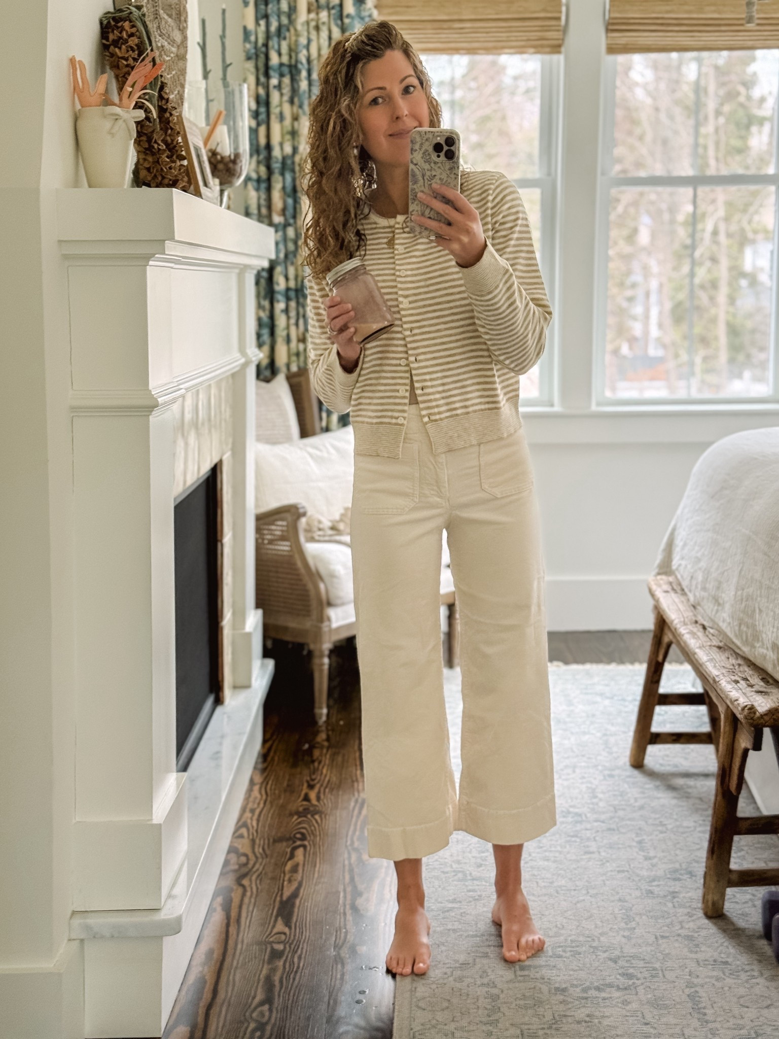 Feeling neutral today! But loving this pretty cardigan. 

#LTKOver40 #LTKSpringSale #LTKdayinmylife