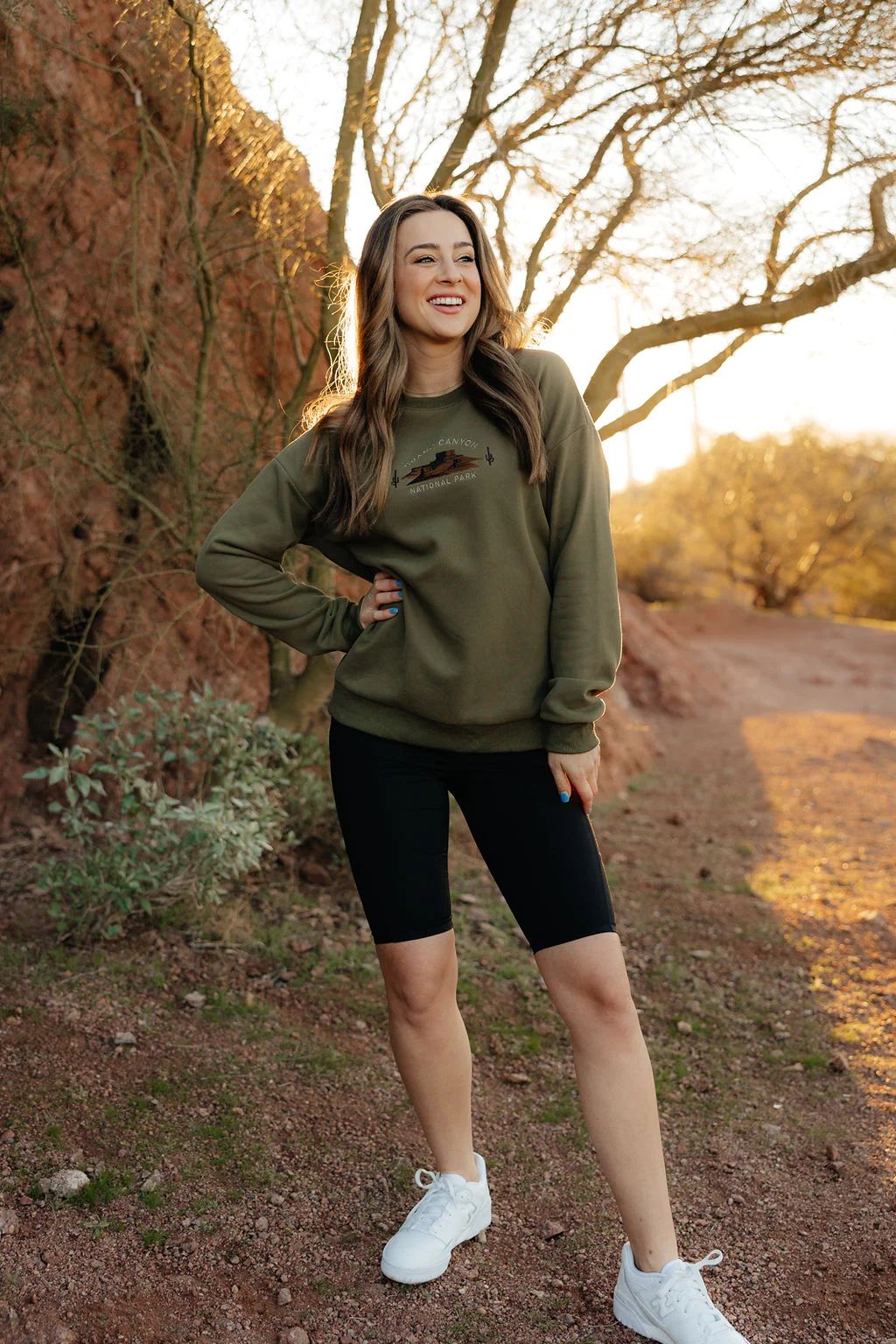 Grand Canyon Pullover-Green | Love Olive Co