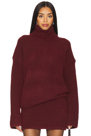 SNDYS x REVOLVE Winnie Jumper in Burgundy from Revolve.com | Revolve Clothing (Global)