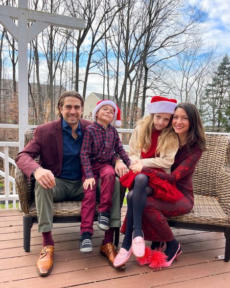 Feeling grateful for the magic of the season & getting to spend so much time with these guys over the past few days ❤️ Now for the question that everyone’s asking: do you take down your decorations or leave them up through New Year’s?! (We leave them up!)

#LTKSeasonal #LTKHoliday #LTKfamily