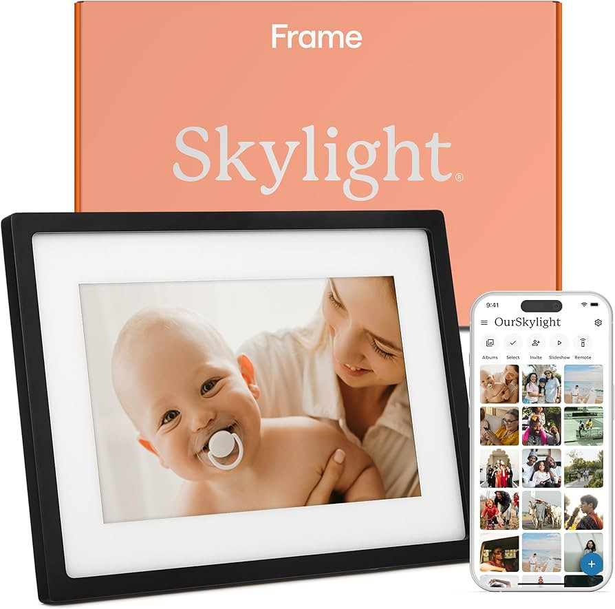 Skylight Frame – WiFi Digital Picture Frame Customer Support, Touch Screen Digital Photo Frame ... | Amazon (US)